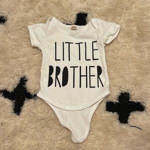 “Little Brother” onesie (1 month)